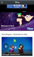 DIE GESAMTE WELT VON DISNEY DIGITAL ERLEBEN Disney Premium Content Responsive Website
