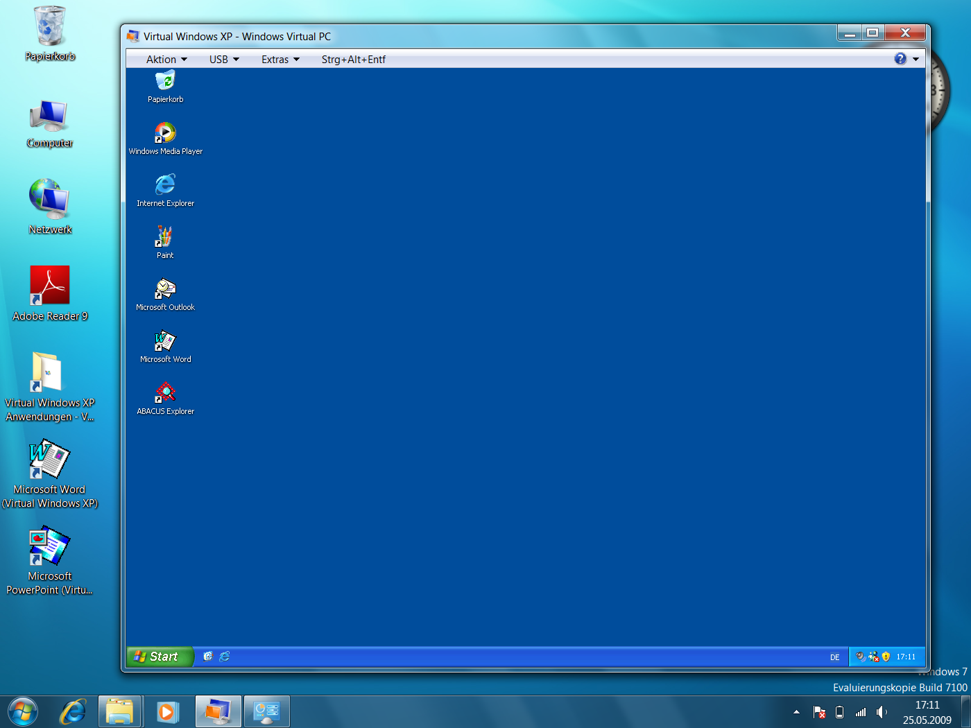 Microsoft Virtual PC XP Mode