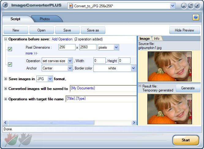 Tag Image Document Überblick Übersicht Image Converter Plus Image Converter Plus ist eine Software für die alltägliche Konvertierung von Bildern in verschiedene Grafikformate, für die Veränderung der