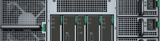 Kühlsystem 3 getrennte Kühlzonen Zone 1: Servermodule