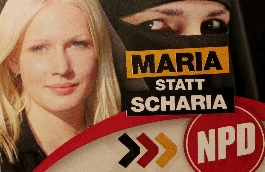 Wahlkampfimpressionen aus Upsprunge: Die FDP klebte keine Wahlplakate in