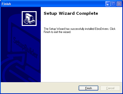 Abbildung 4 Hinweismeldung bei Betriebssystem Windows Vista und Windows 7 Schritt 3: Ende des Installationsprozess Über das Ende des Installationsprozesses werden Sie mit einem neuen Dialogfenster