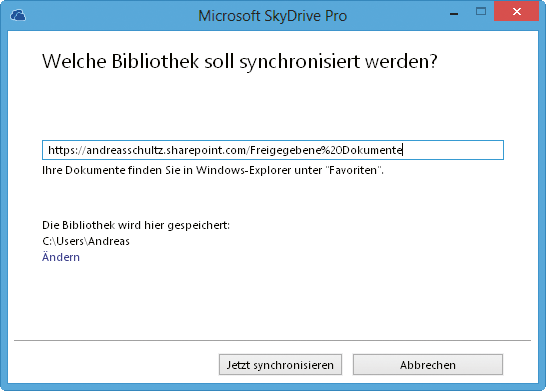 Die Wolke für jedermann: Arbeiten in der Cloud SkyDrive-Ordner mit der Windows-Desktop-App synchronisieren Das Hoch- und Herunterladen von Dateien in SkyDrive ist sicherlich für einzelne Bilder und