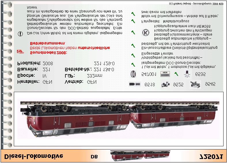 http://www.modellbahn-spur-n.de/mgdetail.php?nr=23171 http://www.modellbahn-spur-n.de/mgdetail.php?nr=23181 Seite 14 Homepage «www.