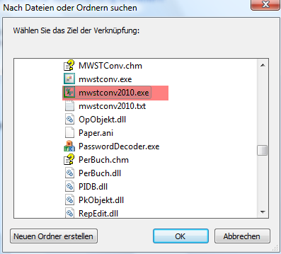 Verknüpfung zum MWST Konverter 2010 auf dem Desktop erstellen (Beispiel unter Vista) 1. Klicken Sie auf dem Desktop die rechte Maustaste an.