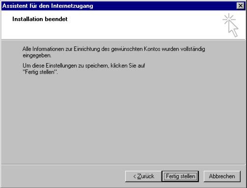 Damit Sie e-mails über die Server der za-internet GmbH versenden können müssen Sie sich beim Postausgangsserver der zainternet GmbH (SMTP)