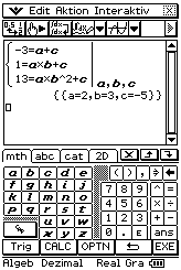 5. Eine lineare Funktion der Form y=mx n und eine Exponentialfunktion der Form y=a b x schneiden sich in den Punkten A(0;) und B(-1;12). Bestimmen Sie die beiden Funktionsgleichungen!