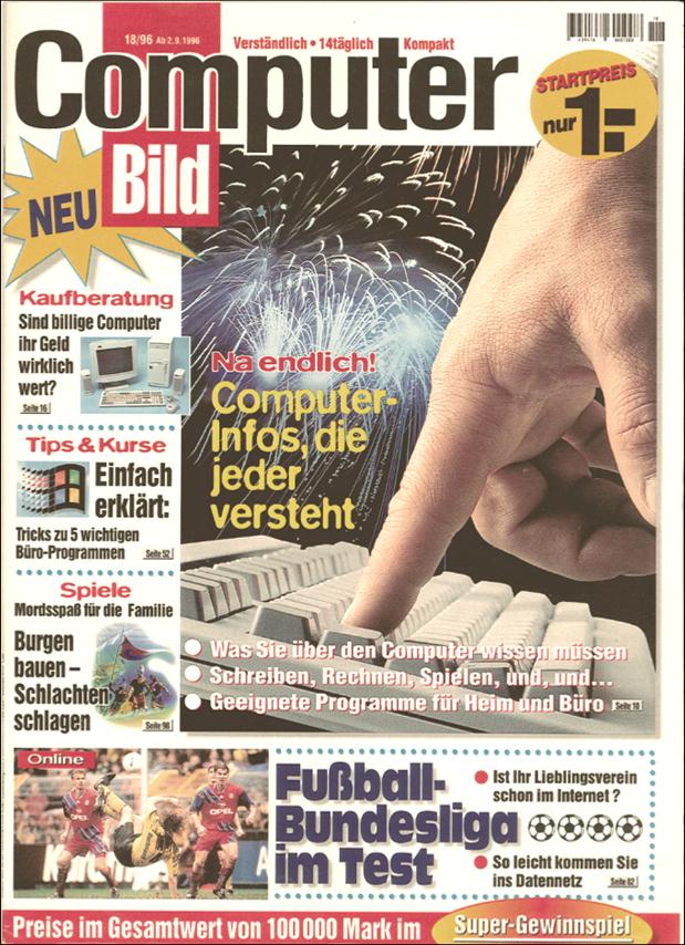 August 2011 feiert die heute größte Computer-und Handyzeitschrift Europas ihren fünfzehnten Geburtstag und damit eine