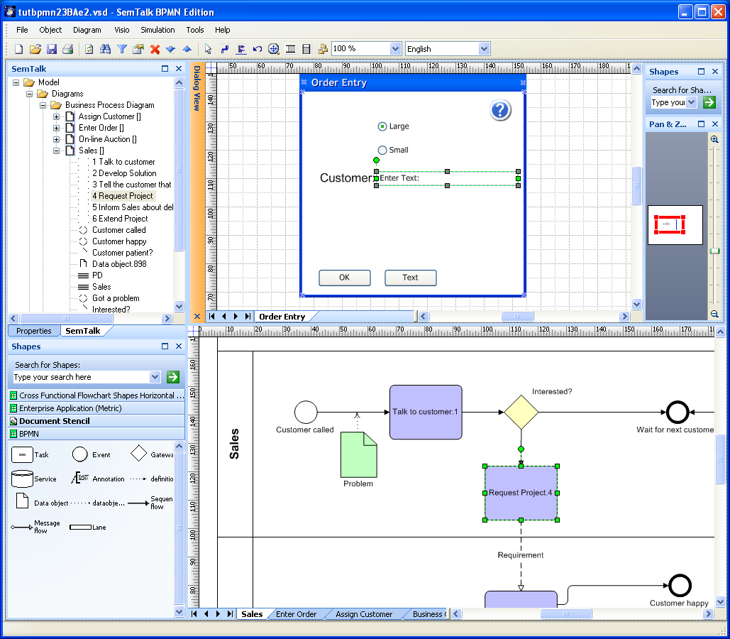Prozessmodellierungssite: Spezifikation & Simulation Spezifikation der Workflows Prototypen für Dialogmasken (z.b.