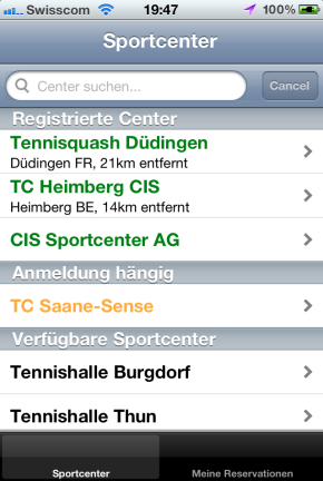 RSYS App iphone App verfügbar ab Februar 2012 Einige Tennis Center haben ein Reservationssystem andere haben bereits ein. Das Bedürfnis der Kunden geht in der heutigen Zeit jedoch etwas weiter.