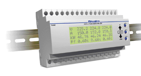 Drehstrom Netzanalysatoren -Versorgungsspannung: V +/- % 50/0 Hz - Protokoll: MODBUS SLAVE RTU - Speicher: EEPROM 2 kbyte - Genauigkeitsklasse: 0,5 % Spannung/Strom - 0, % Frequenz - andere Parameter