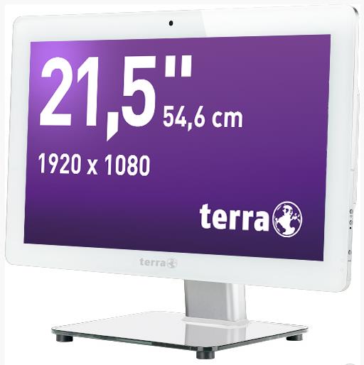 Prodatic Frühjahrsangebote Neuheit Terra All-in-one PC edles Design in weiß Intel Core