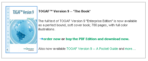 Rahmenwerke für Architekturen TOGAF: The Open Group Architecture Framework http://www.opengroup.