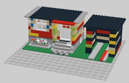 Beispiele entnommen aus NAF 7 Lego: Lernen von den Jüngsten Architekturen zur Analyse (1/4) Architekturerstellung die enthaltenen Komponenten: Alle Legosteine