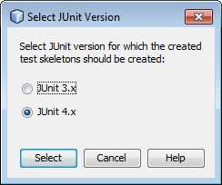 JUnit Implementieren der Tests Starten mit