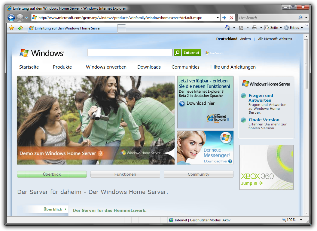 Windows Home Server ist zwar ein relativ junges Produkt, doch gibt es dafür bereits eine Art Facelift.
