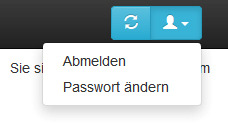 Nach Angabe der E-Mail Adresse, Benutzername & Passwort klicken Sie auf "Registrieren". Nun können Sie sich mit diesem Benutzer anmelden.