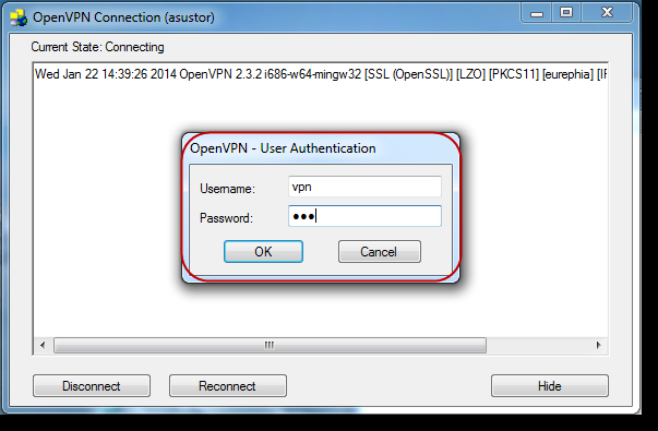 Schritt 3 Kopieren Sie die Dateien [asustor.ovpn] und [ca.crt] in den Ordner (C:\Program Files\OpenVPN\config\). Schritt 4 Öffnen Sie die [OpenVPN-Benutzeroberfläche].