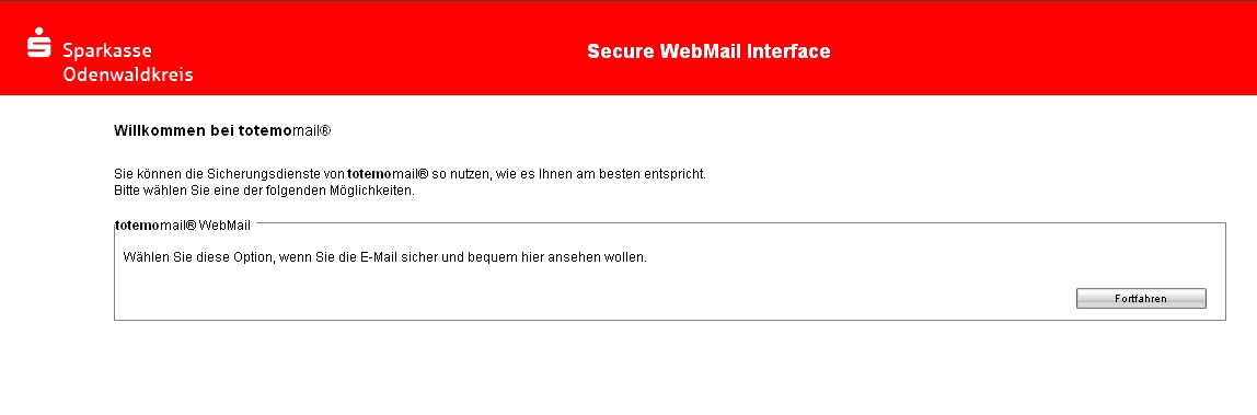 Bei Eingang dieser E-Mail kann es sein, dass Ihr E-Mailprogramm eine Warnmeldung ausgibt.