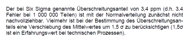 Quelle: VDA Band 4, SixSigma,