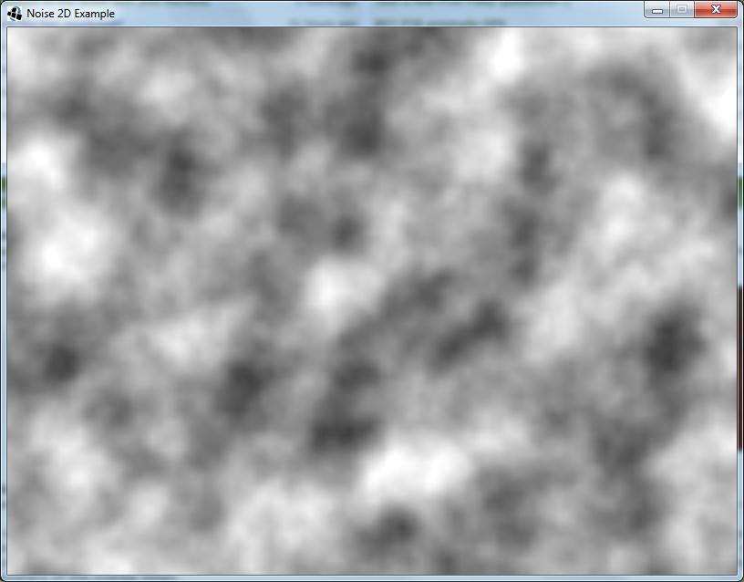 Abbildung 17: Bilineare Interpolation Abbildung 18 zeigt eine nach Perlin generierte 2D Noise Textur.