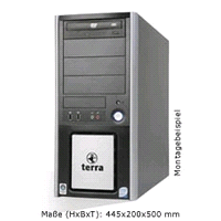 AKTION Kategorie Höheneinheiten (HE) Warentyp TERRA Standalone-Server Standgehäuse Intel XEON SP Art# 1100725 1100730 1100727 1100734 1100729 1100584 Lagerware Bezeichnung TERRA MINISERVER TERRA