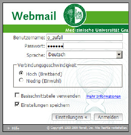 Mail-Weiterleitung NOVELL GroupWise 8.0 Mail-Weiterleitung unter WebAccess 1. Anmeldung Mit GroupWise WebMail können über Ihren Web-Browser auf Ihre Groupwise-Mailbox zugreifen.