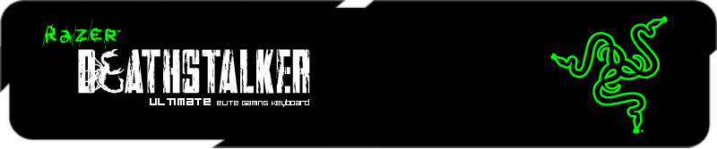 Erlebe jetzt mit der Razer DeathStalker Ultimate Gaming-Tastatur, die mit dem preisgekrönten Switchblade User Interface von Razer ausgerüstet ist, eine ganz neue Art der Interaktion und Kontrolle in