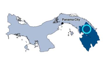 Projektbeispiel: Panama Panama CO2OL Tropical Mix Reforestation Fläche Bäume Emissionseinsparungen Standards 860 ha Ca. 585.300 Bäume Ca. 94.