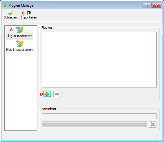 TreesoftOffice.org Freischaltung und Installation von Programm-Modulen Abbildung 3.1: Plug-in Manager 4.