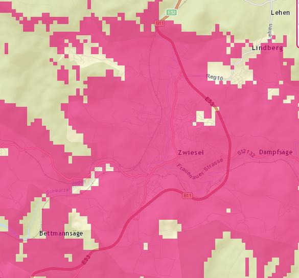 Versorgung drahtlos UMTS/ H(D)SPA [>16 Mbit/s] T-Mobile Funknetzanbieter