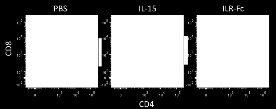 Ergebnisse später erhielten die Mäuse eine i.p. Injektion von 10 µg/maus IL-15 oder 62 µg/maus ILR-Fc.