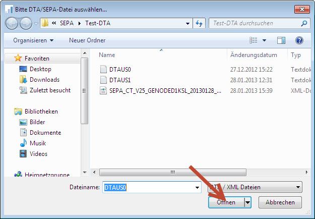 3.3 SEPA-Datenverkehr (ehemals Datenträgeraustausch) 3.3.1 Konvertierung von DTA nach SEPA Das bisherige Format DTAUS kann mit der aktuellen Version von PROFIcash aus den Datenbestand von PROFIcash bzw.