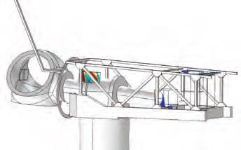 Die Simulation Erzeugung eines 3D CAD-Modells der Strukturellen Komponenten der Windturbine und Import in COMSOL Multiphysics Mit Hilfe der Impedanz- Randbedingung kann der Skin-Effekt berücksichtigt