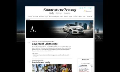SZ.de Das Nachrichtenangebot der digitalen Süddeutschen Zeitung In der Summe ein digitales Angebot, dass Sie in der Qualität und Tiefe auf keiner anderen Seite finden werden.
