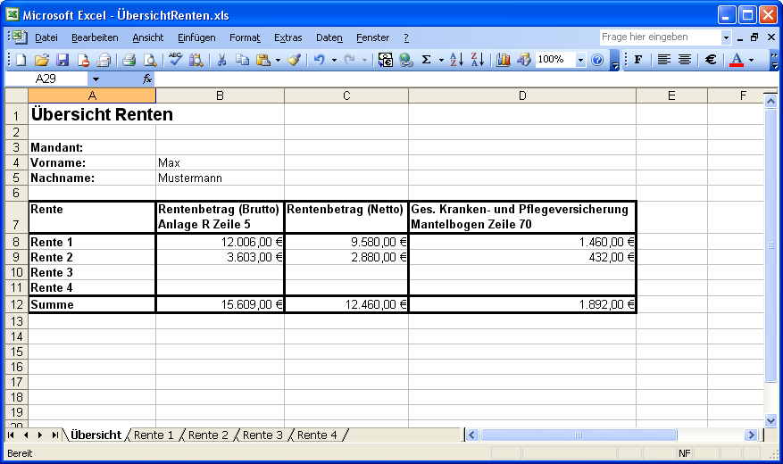 Excel-Schnittstelle Im Folgenden wird Ihnen an einem Beispiel erklärt, wie Sie Excel-Anlagen und Excel-Vorlagen erstellen können.