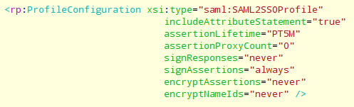 IdP: SAML2-Assertion Üblicherweise verschlüsselt damit Daten am Browser nicht abgehört werden können.