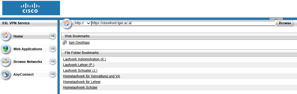 Verwendung des tgm VPN 18. Rufen Sie in Ihrem Browser die Seite https://terminator.tgm.ac.at/ auf. 19. Es erscheint ein Login Fenster. Wählen Sie die passende Gruppe a.