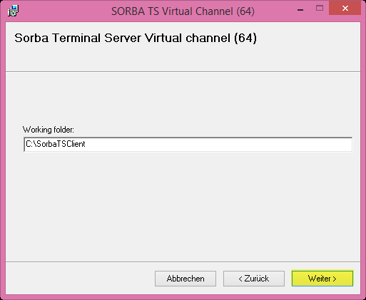 Virtual Channel wird als eine ausführbare Datei (InstallVC.exe) heruntergeladen. Am besten speichert man diese an einem Ort wo man sie später gut wieder finden kann.