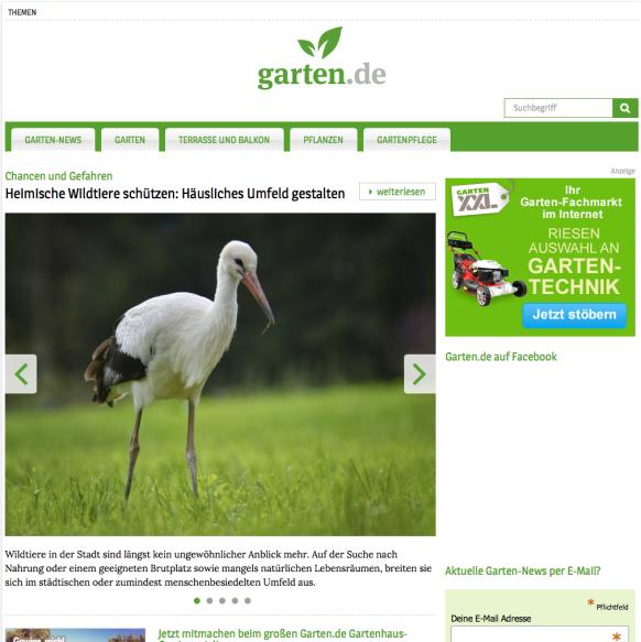 garten.de Keyfacts Garten.de hat eine SEO-optimierte Seitenumsetzung mit perfekter Themengestaltung und userorientiertem Design.