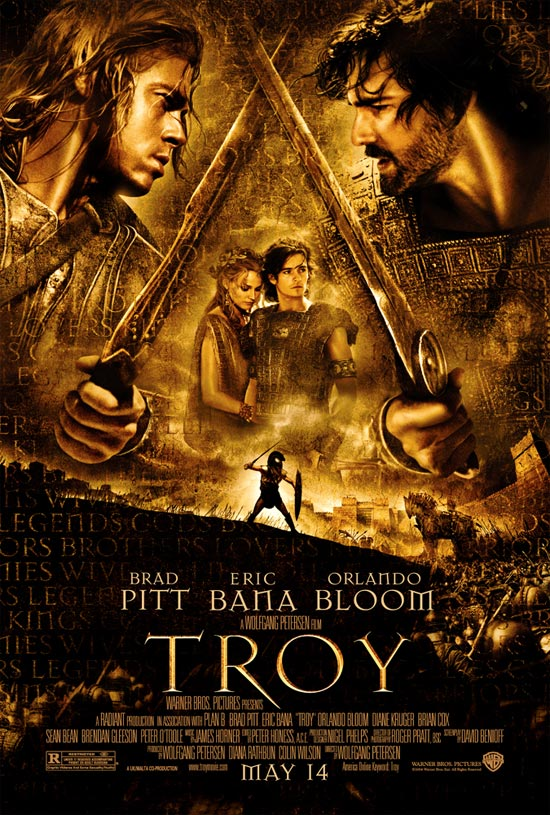 4 Inhalt und Motivation Abbildung 2: Das Filmplakat zu Troy.