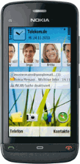 7/14 Nokia E7-00 an 0030 8-Megapixel-Kamera zum Aufnehmen brillanter Fotos und HD-Videos Highspeed-Verbindungen ins Internet und Datenübertragung über UMTS mit HSDPA bis zu 10,4 MBit/s und HSUPA bis