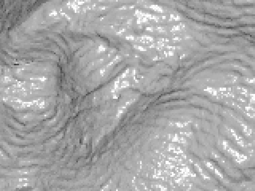 1.2. RÜCKBLICK 13 Abbildung 1.2: Das Modell von Michelangelos St. Matthew gerendert durch QSplat mit verschiedenen Level-of-Details [RL00]: 15 Pixel Bildraumfehler und 130.