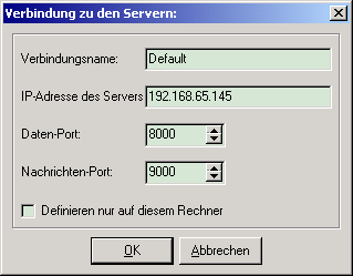 5.2 IP-Adresse des Servers ermitteln Sollten Sie die IP Adresse des Servers nicht wissen, öffnen Sie an dem Server PC die Eingabeaufforderung. Geben Sie den Befehl IPCONFIG ein.