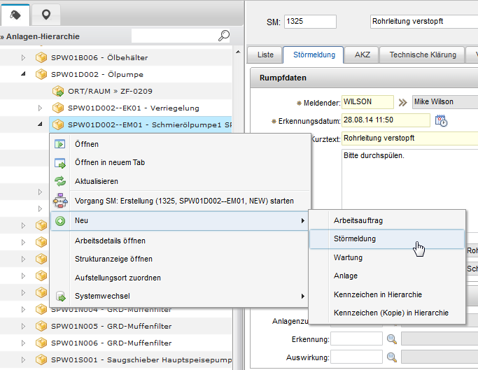 Herausforderung für EAM-Systeme Schneller, übersichtlicher und effizienter Zugriff auf alle instandhaltungsrelevanten Informationen.