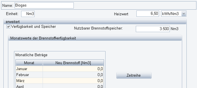 4. DEFINITION EINES BRENNSTOFFSPEICHERS Wie zuvor bereits beschrieben reicht die Stromproduktion der Windenergieanlage nicht aus, um den Strombedarf zu decken, daher muss dem Energiesystem eine