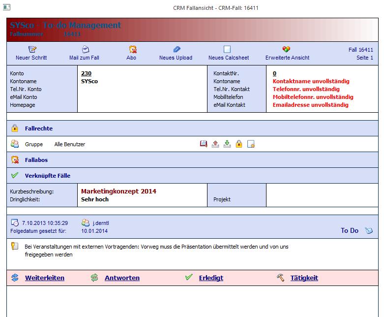 Effizientes Aufgabenmanagement mit WinLine Professionelle Erfassung und Verwaltung Ihrer ToDos KOMMUNIKATION, ORGANISATION UND INFORMATION Erstellung und verwalten Sie die Aufgaben im Unternehmen