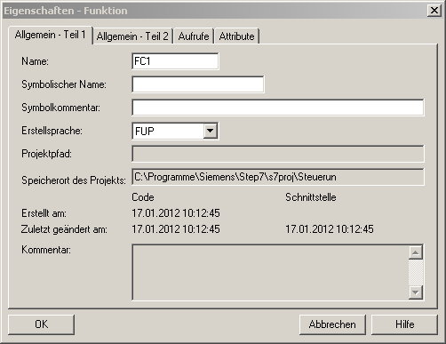 Simatic WinCC - Panel Seite 8 S7-Programm Damit WinCC auf die relevanten Variablen (Ein- und Ausgänge) des S7-Programmes zugreifen kann, müssen diese in einem globalen Datenbaustein gespeichert