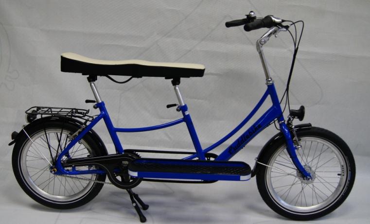 Cuddlebike in Signalblau inklusive 7-