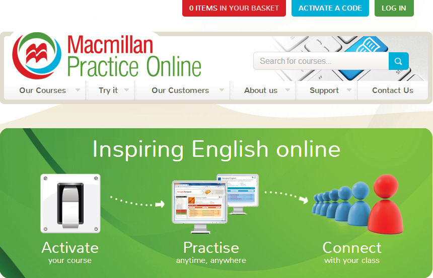 Macmillan Practice Online Leitfaden für Lerner Macmillan Practice Online ist eine Online-Lernumgebung für Englischlernende.